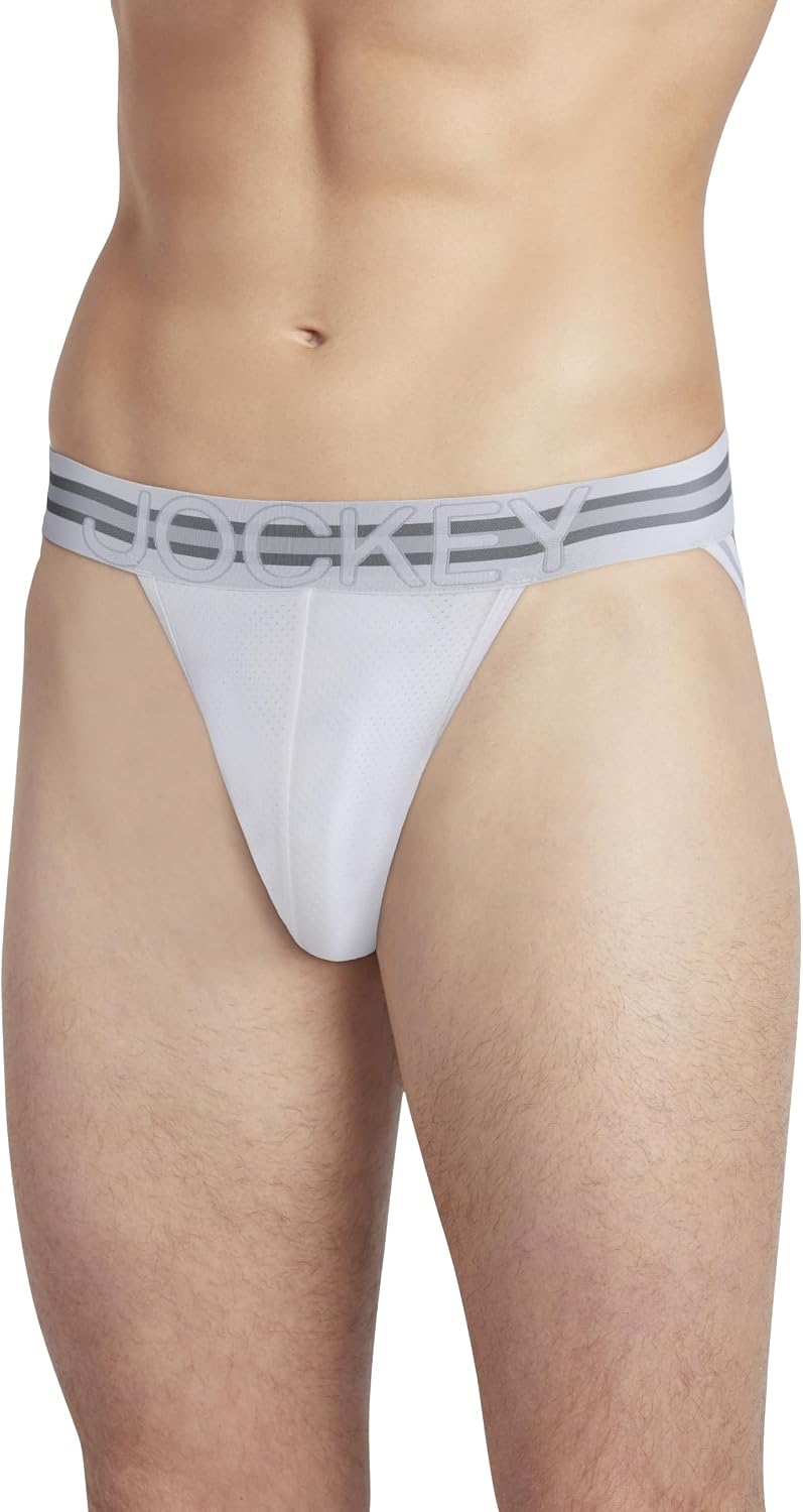 Jockey Sport Men's Underwear Stability Pouch Microfiber Jock Strap