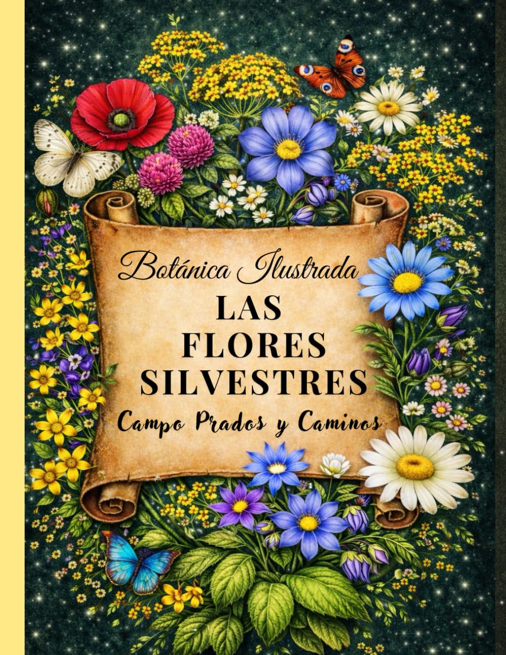 Flores Silvestres de Campo, Praderas y Caminos: El Libro Mágico de las Flores Silvestres · Tomo 1 Guía ilustrada a color de flores silvestres europeas ... curiosidades y arte botánico realista