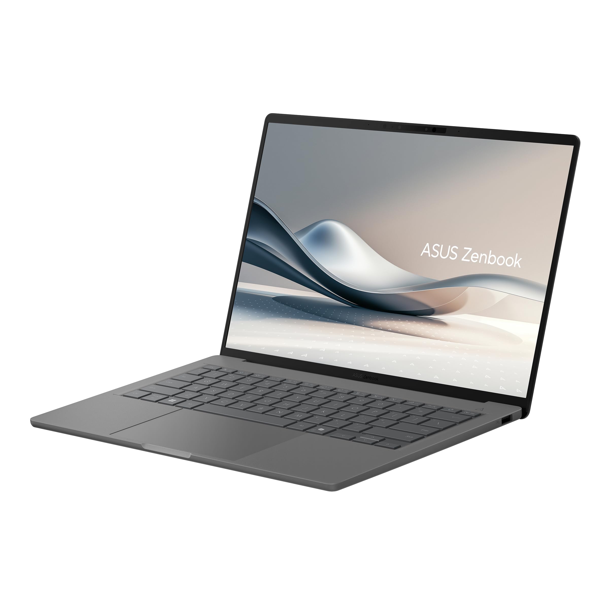 ASUS Zenbook A14 UX3407RA-QD011W Copilot+ PC 14 Pouces WUXGA OLED 60Hz Pc Portable (Snapdragon X Elite X1E 78 100, 32GB LPDDR5X, 1TB SSD, Qualcomm Adreno GPU, Windows 11 Home) – Clavier AZERTY.