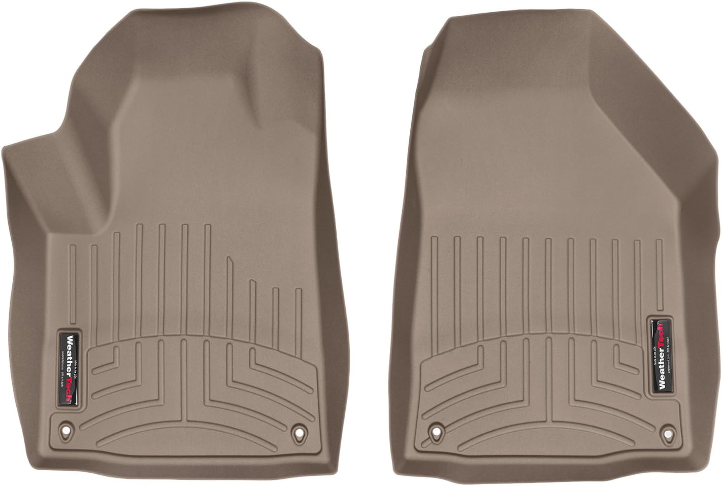 WeatherTech Custom Fit FloorLiners for Jeep Cherokee, Cherokee, Cherokee - 1st Row (448331), Black