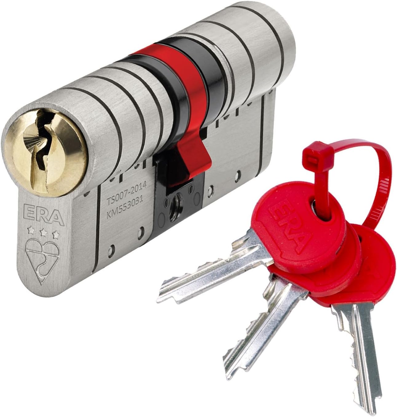 Fortress 3 Star Anti Snap Euro Cylinder Barrel High Security TS007 UPVC Door Lock 40/50 (90mm)