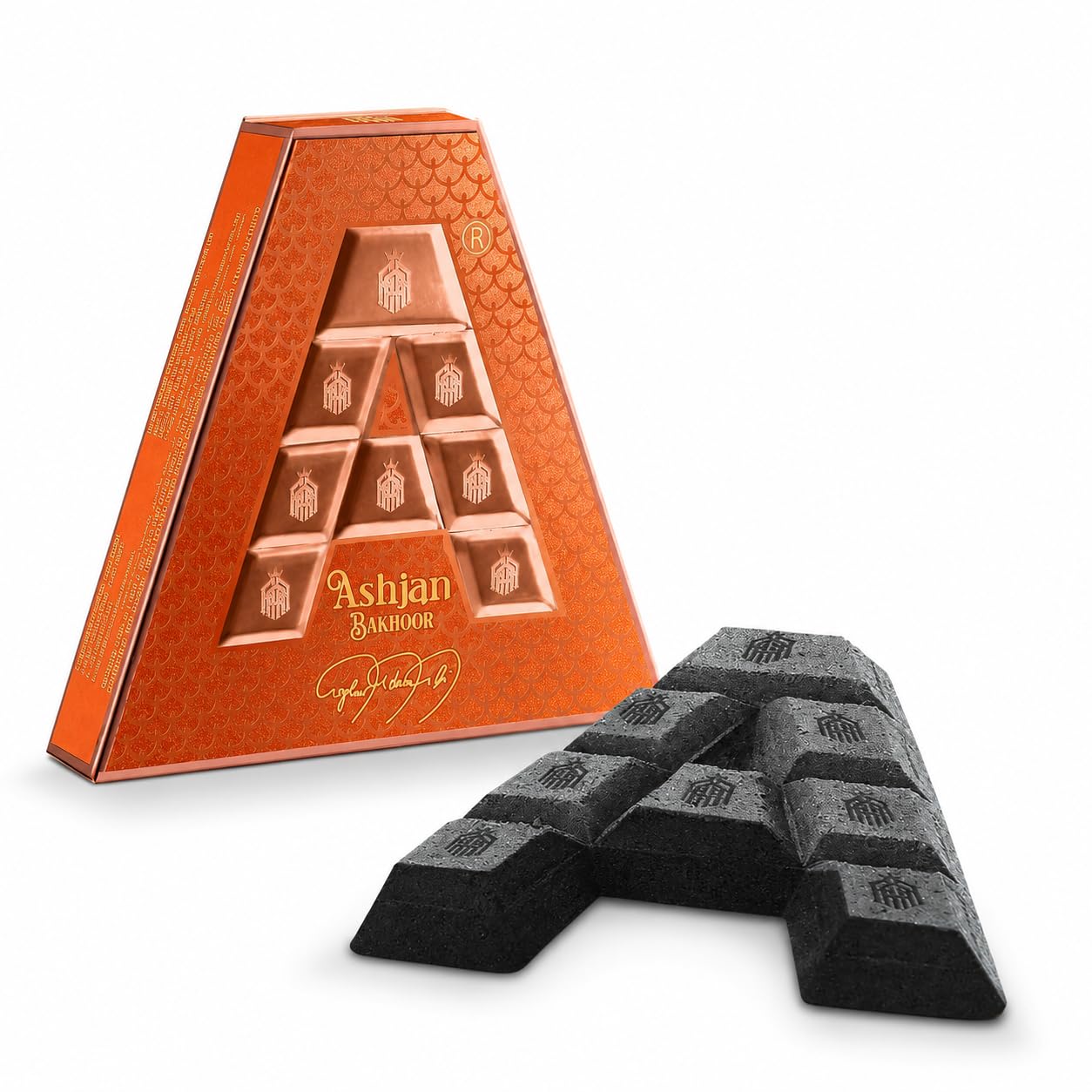 Ashjan Oudh Bakhoor – 40g By Spirit of Dubai Luxury Incense Brick – Fruity Floral Gourmand Fragrance – Single Pack for Meditation, Prayer & Home Ambiance
