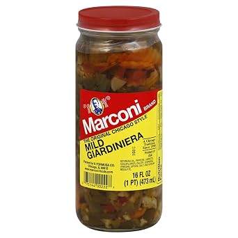 Marconi Mild Giardiniera, 16 Ounce