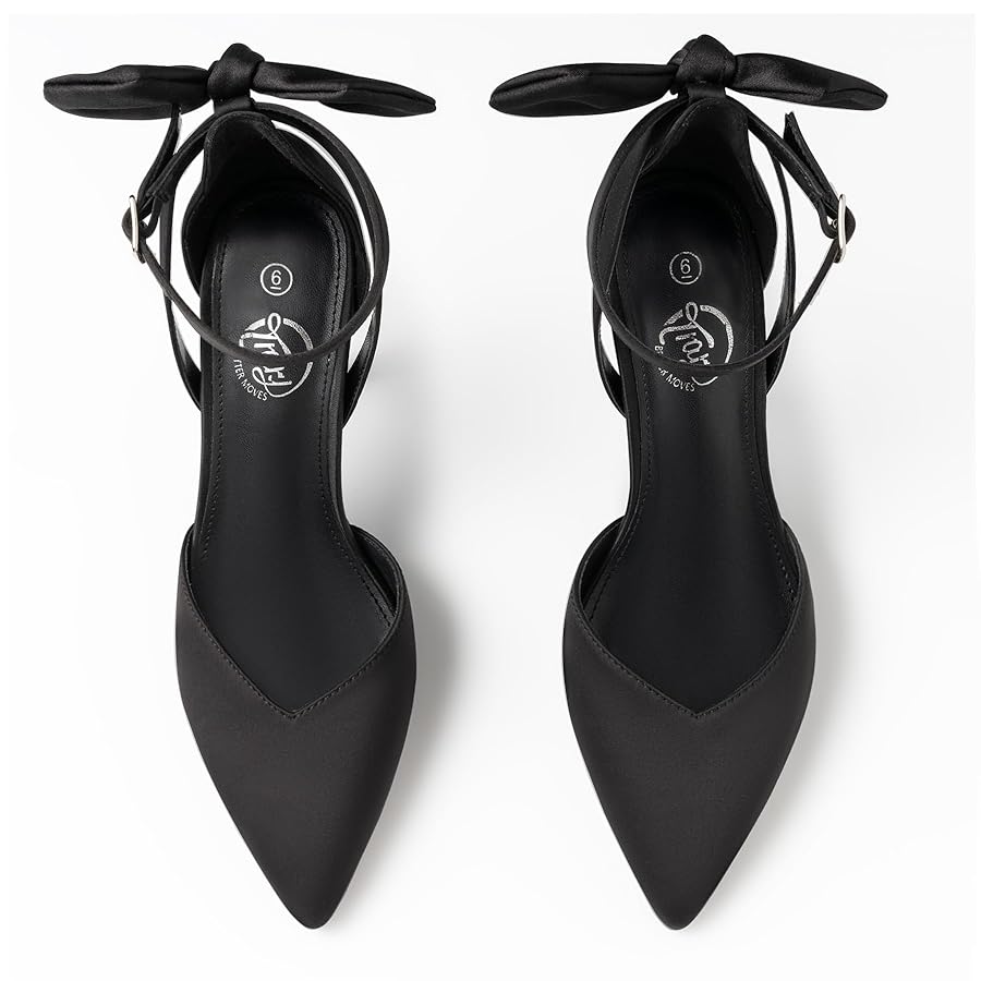 3 Inch Flare Heel Women's Pumps Dressy High Heels Ankle Strap Dress Shoes Ankle Strap Pumps For Women