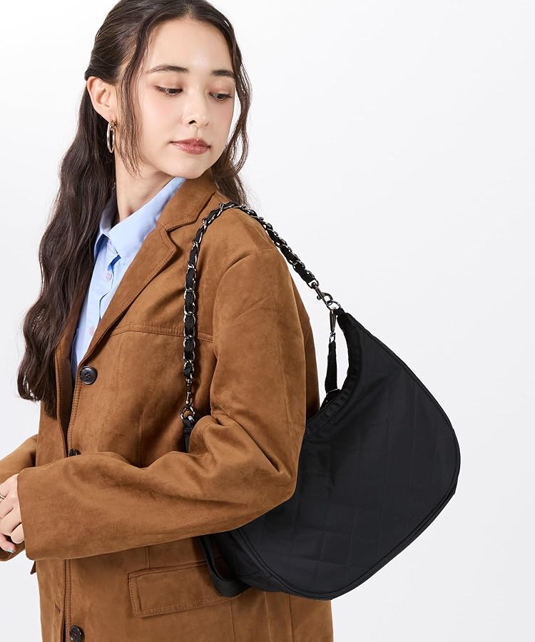 Amazon | CHAIN N/S CONV HOBO/1285/オニキスチェーンキルト