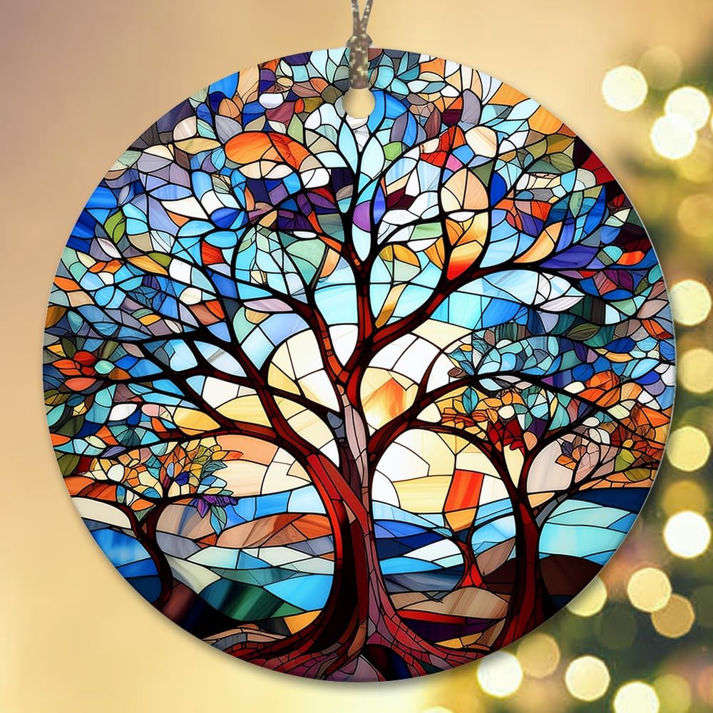 2025 Christmas Ornament – Tree of Life Ornament, Symbolic Holiday Tree Decoration, Spiritual Keepsake Gift - Image 3