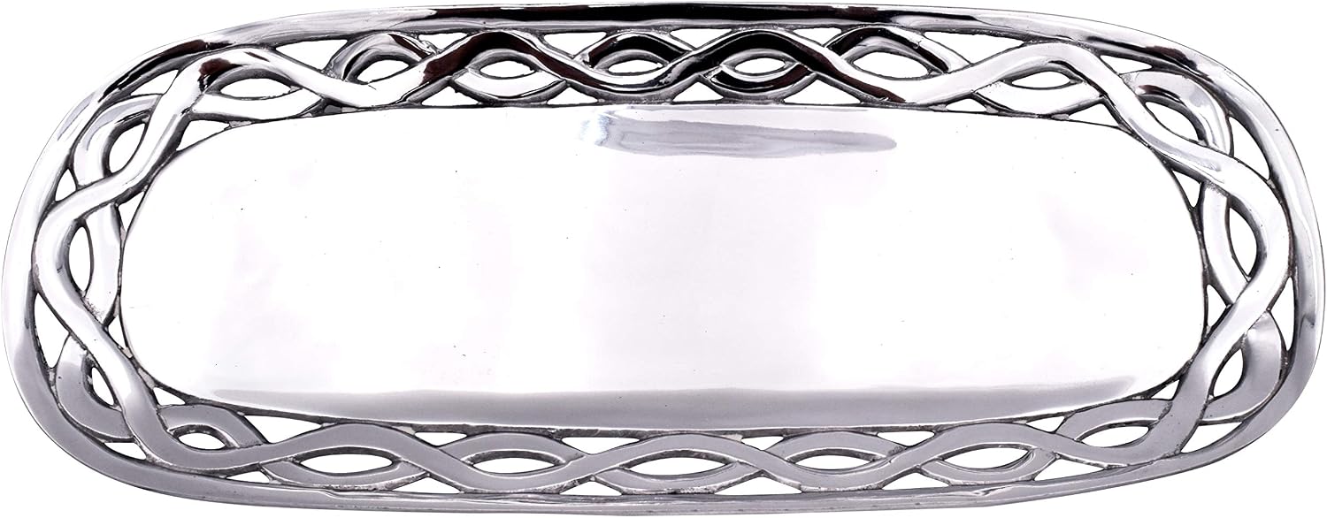 Oval Chain Serving Tray
