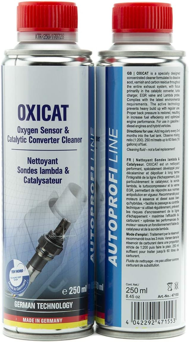 Oxygen Sensor & Catalytic Converter Cleaner-Engine, Fuel & Exhaust- Pack of 2