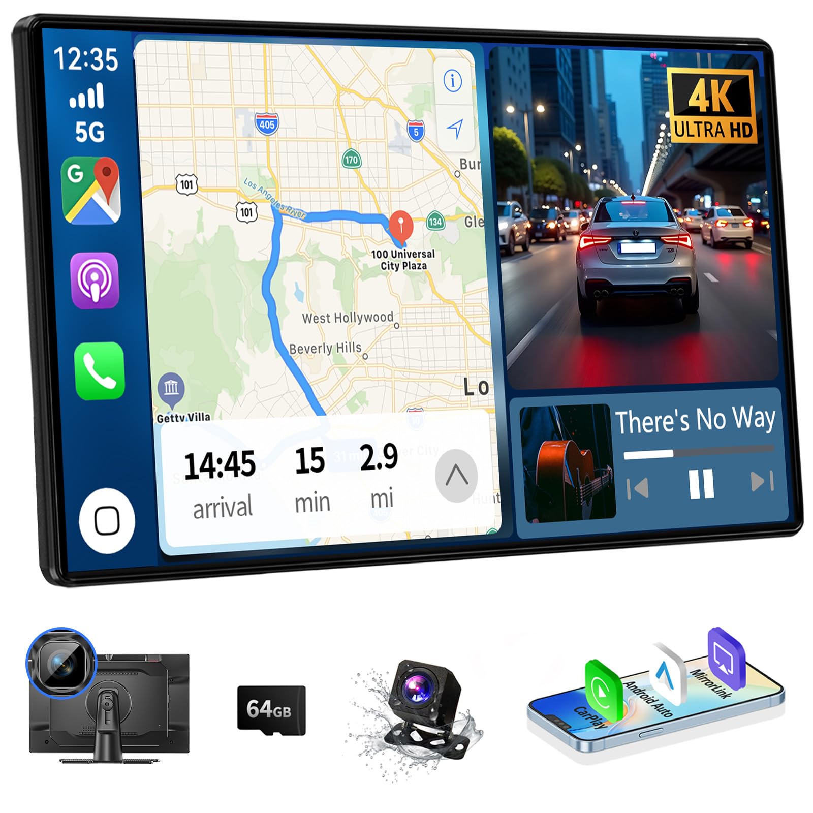 JoycePure 11.3 Inch Wireless CarPlay Screen