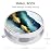 Nipichsha Pill Box, Small Pill Case for Purse & Pocket, Cute Travel Medicine Organizer, Portable Medicine Container Holder to Hold Vitamins, Medication, Fish Oil & Supplement, Landscape Forest