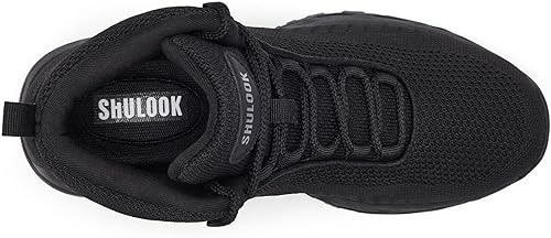 Miniatura 5 de SHULOOK Botas de trabajo antideslizantes para hombre, antideslizantes, ligeras, para cocina, cocina, restaurante, servicio de alimentos, zapatos de