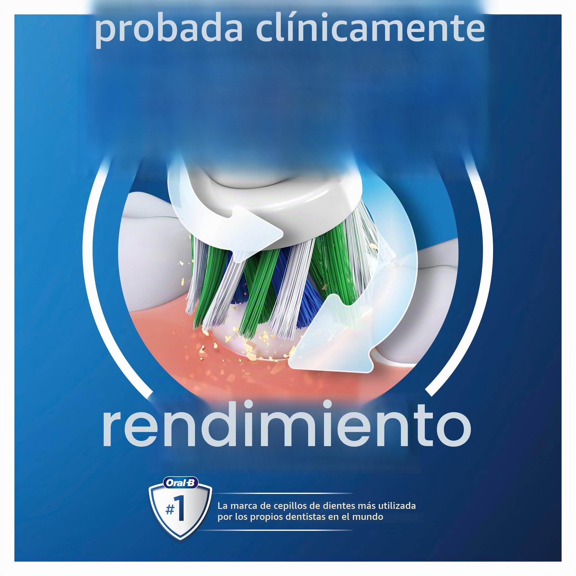 Oral-B Sensitive Clean Cabezales De Recambio Tamaño Buzón, Pack de 12 Recambios Originales Con Tecnología CleanMaximiser para Cepillos de Dientes Eléctricos