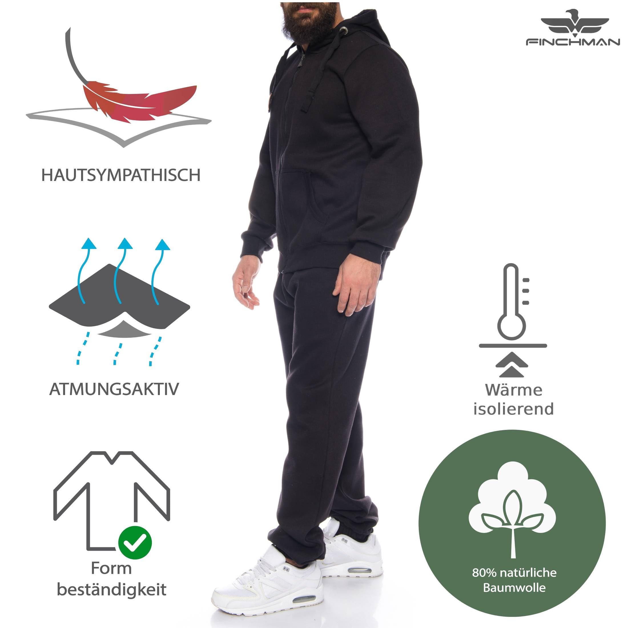 Finchman Finchsuit 1 Herren Jogging Anzug Trainingsanzug Sportanzug FMJS135