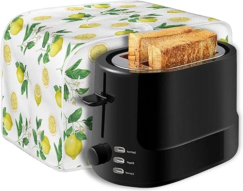 Vista 7 de Cubierta para tostadora de 4 rebanadas, cubierta para horno tostador de electrodomésticos pequeños para cocina, protección contra el polvo