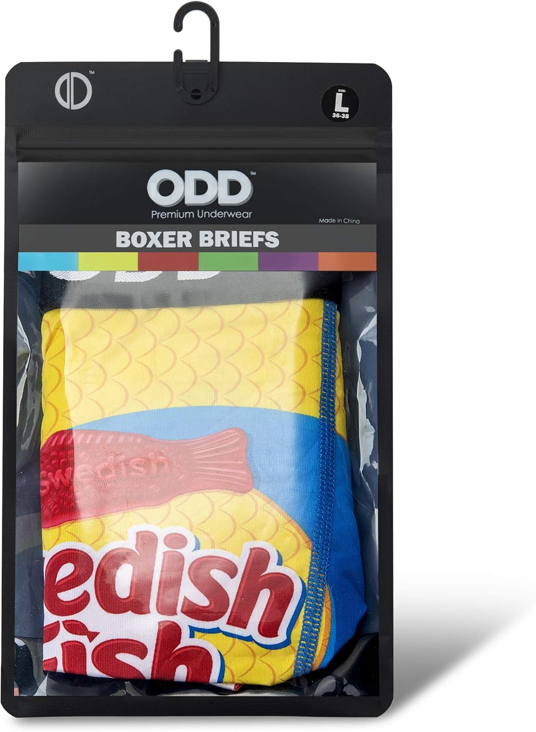 Odd Sox, Men's Boxer Briefs, Candy, Swedish Fish, PEZ, Warheads, Sour Patch Kids - Image 5