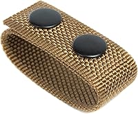 Vista 4 de HOKANG Portacinturones de servicio con broches dobles para cinturón de seguridad táctico de 2 pulgadas de ancho