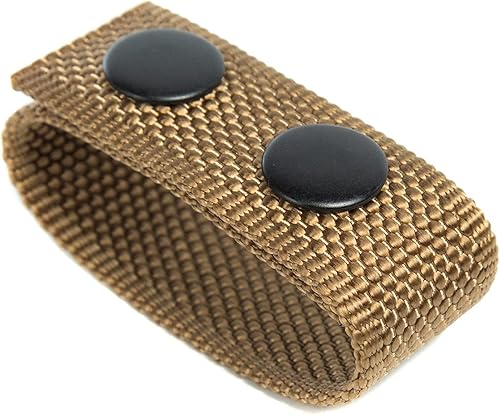 Miniatura 4 de HOKANG Portacinturones de servicio con broches dobles para cinturón de seguridad táctico de 2 pulgadas de ancho