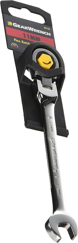 Chave Combinada Catraca GearWrench 11 mm com Cabeça Flexível, 12 Pontos – 9911D
