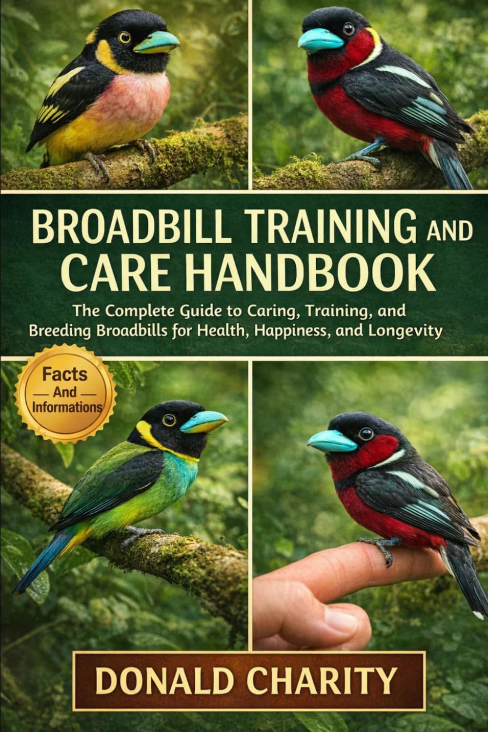 BROADBILL TRAINING AND CARE HANDBOOK: The Complete Guide to Caring, Training, and Breeding Broadbills for Health, Happiness, and Longevity.