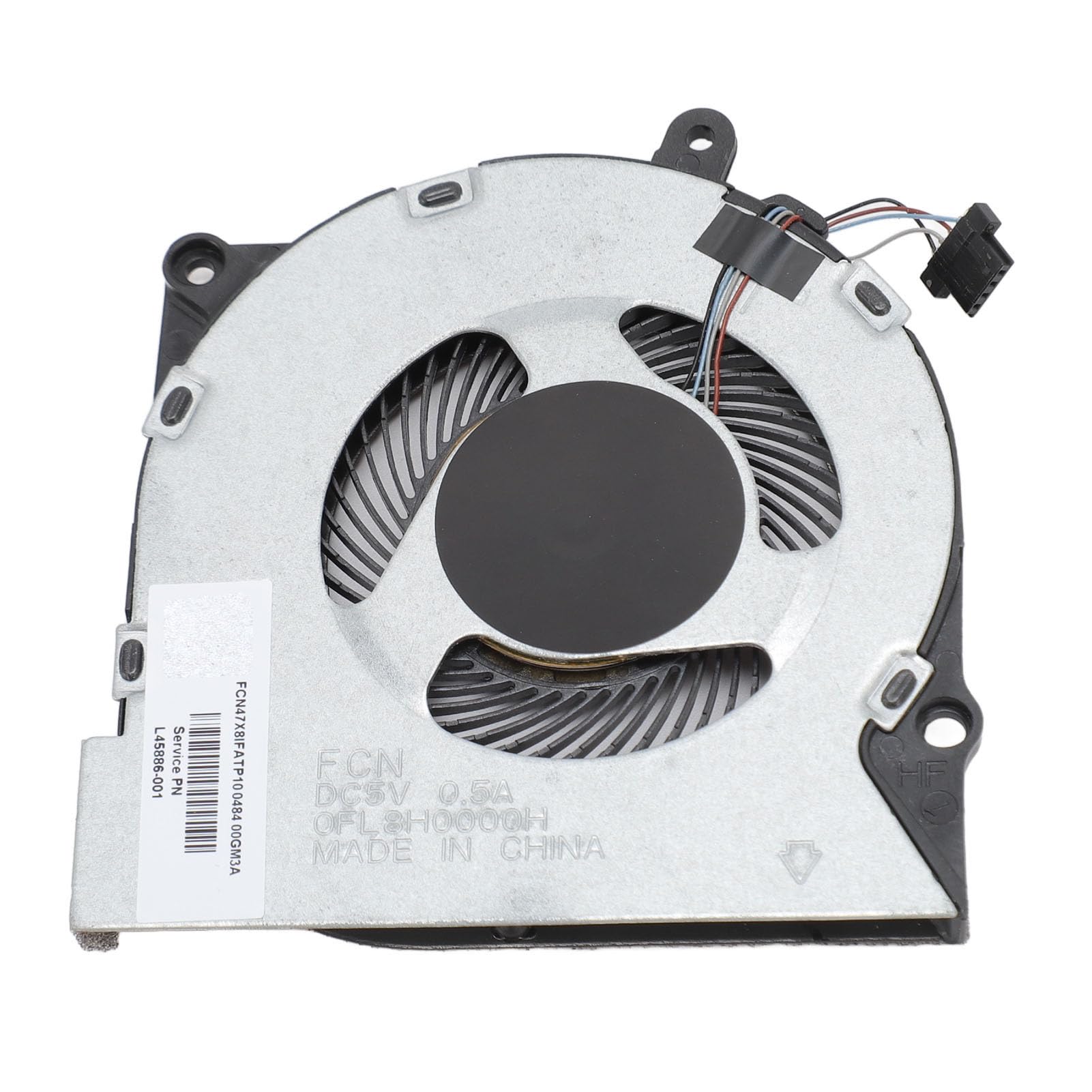 Ventola di Raffreddamento CPU per HP Probook Serie 430 G6, Dissipatore di Ricambio per CPU Portatile a 4 Pin, per un Raffreddamento Migliorato
