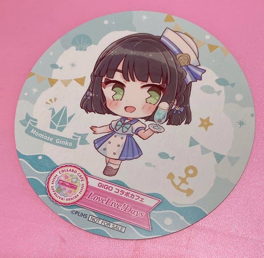 Amazon.co.jp: 百瀬吟子 GIGOコラボカフェ コースター : ホーム