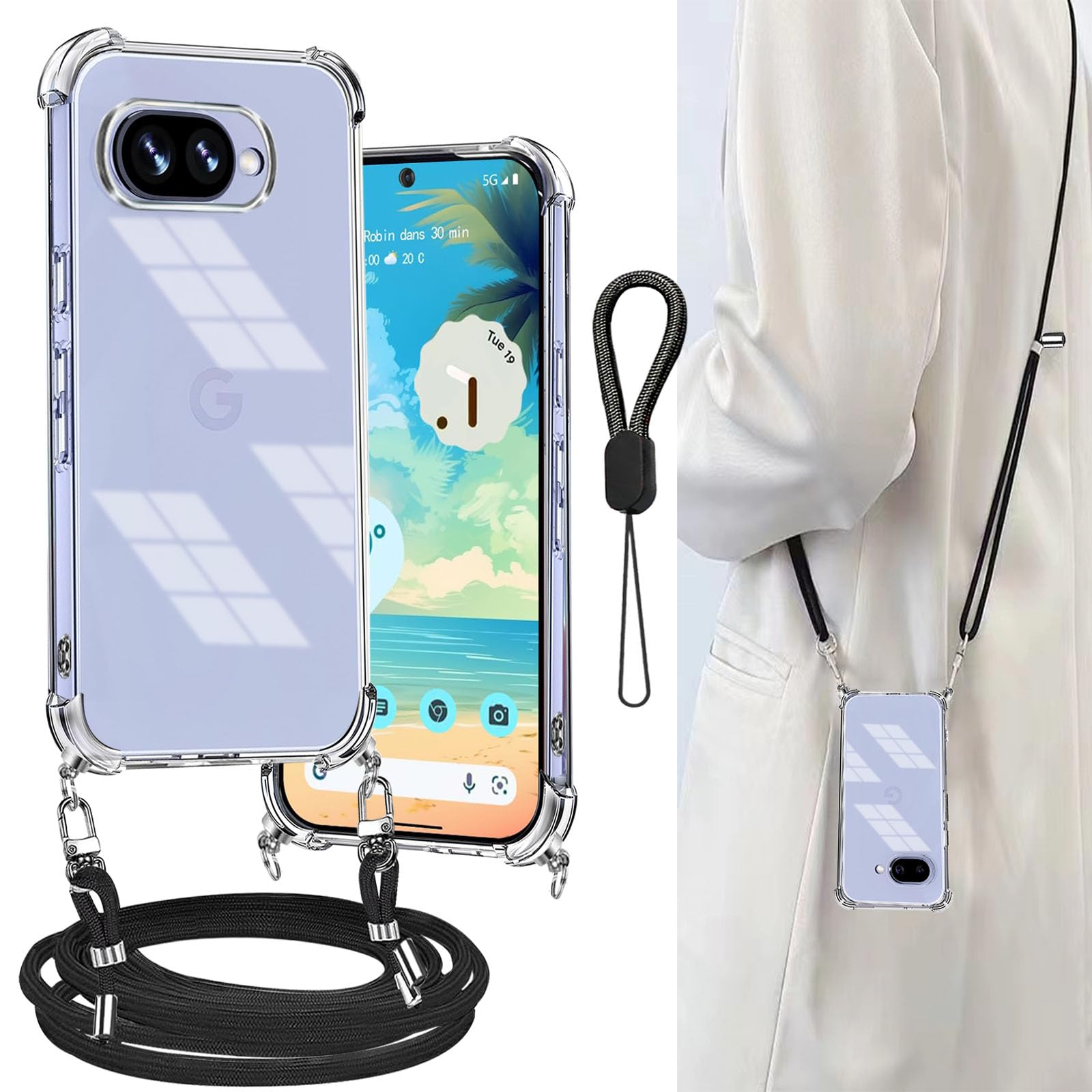 Amazon.co.jp: Cokkas Google Pixel 9a ケース グーグルピクセル9a