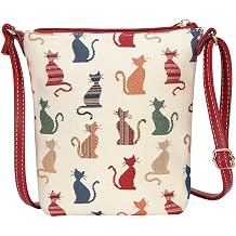 Signare Tapestry Cross-body Satchel Bag/Lightweight Purse