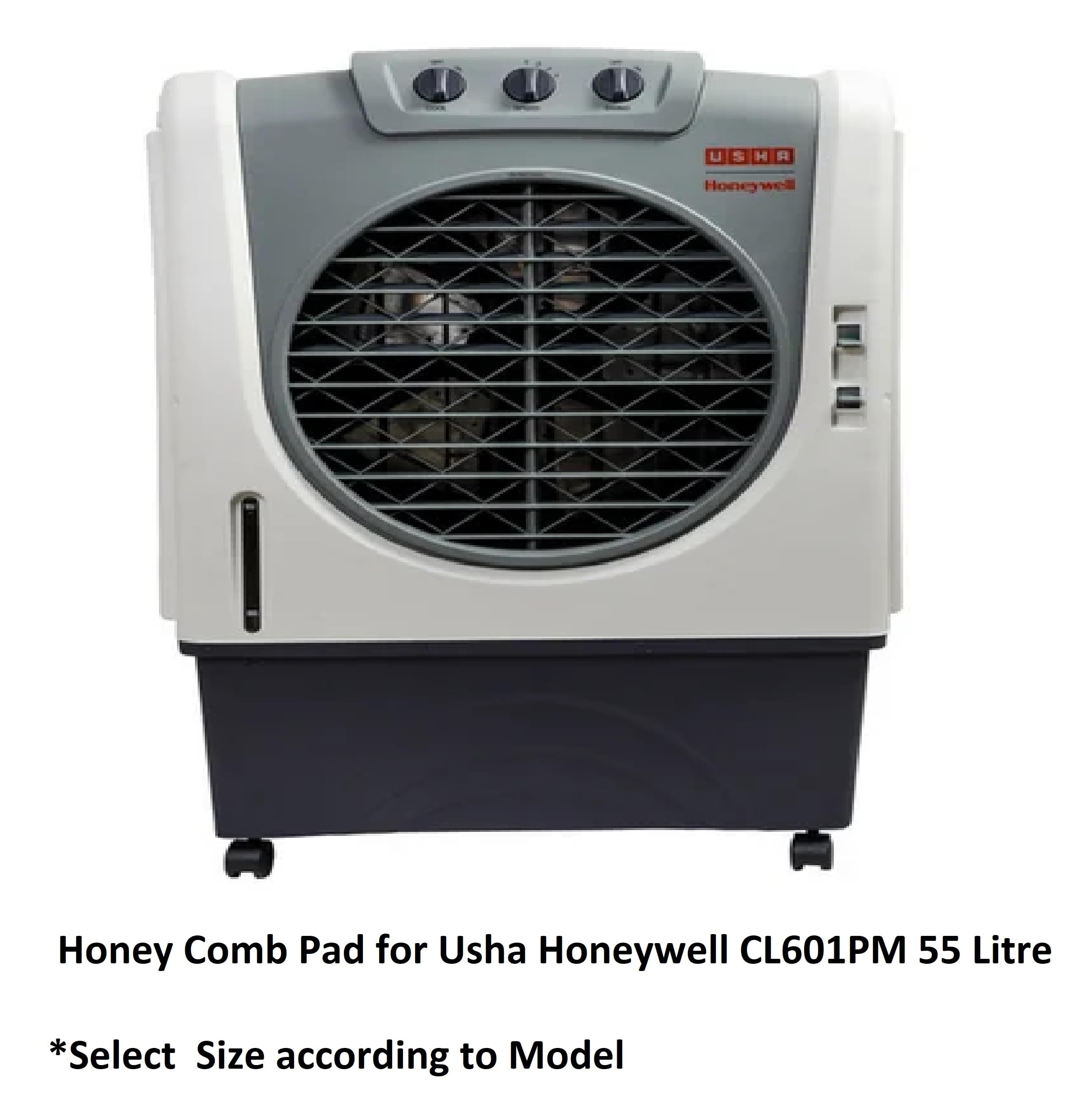 PrimeWave HoneycombPad for Usha Honeywell CL601 PM Desert Cooler 55 litres, Blue 2