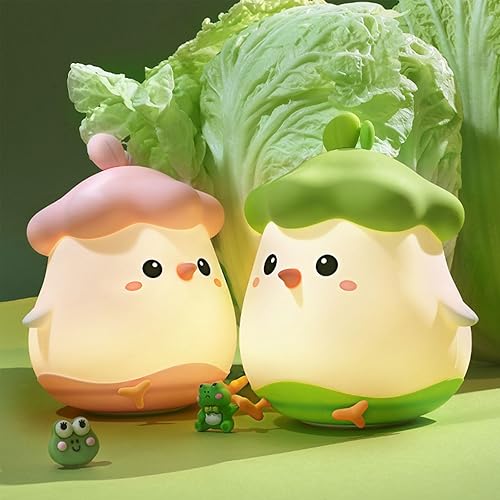 Miniatura 6 de Luz nocturna para niños, lámpara de pollo para habitación de los niños, luz nocturna recargable para niños, luz nocturna Kawaii para guardería,