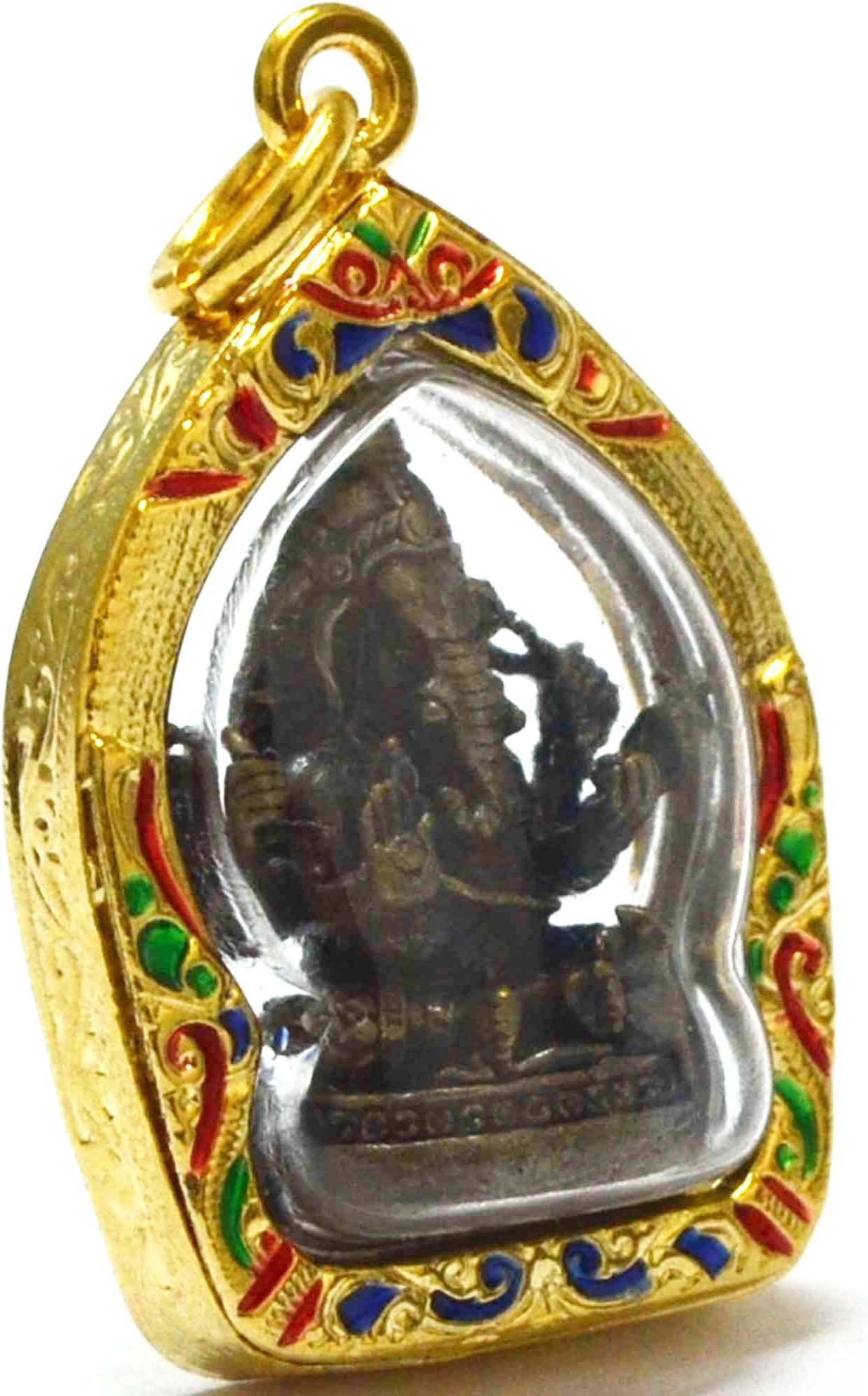 ฺฺBuddha Pendant Lucky for Life Amulets Lord Ganesh Ganesha Deity Great God Hindu