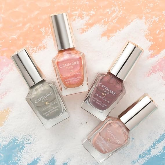 CANMAKE Colorful Nails LIMITED COLOR 0.2 fl oz (8 ml), Nail Polish, Nail Gel N87 Ancient Pyramid