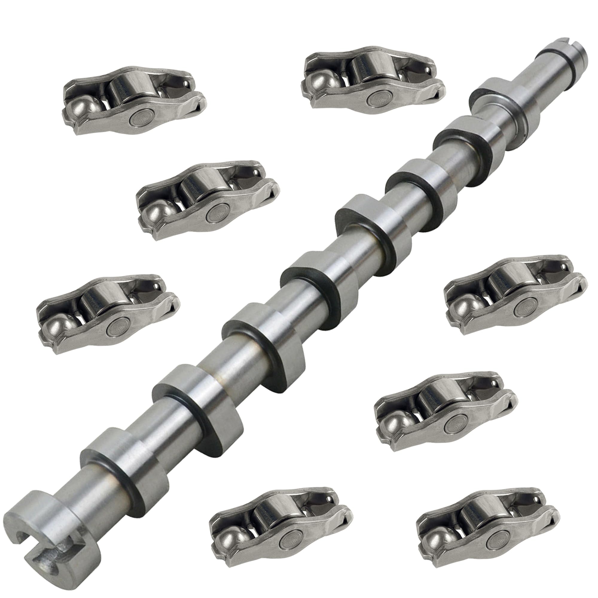 Partsline Kit arbre à cames + 8 culbuteurs pour moteur 1.6 HDi TDCi DV6 compatible avec Berlingo, C3, C4, 207, 208, 308, Partner - 0801.FC 2S6Q6564AA