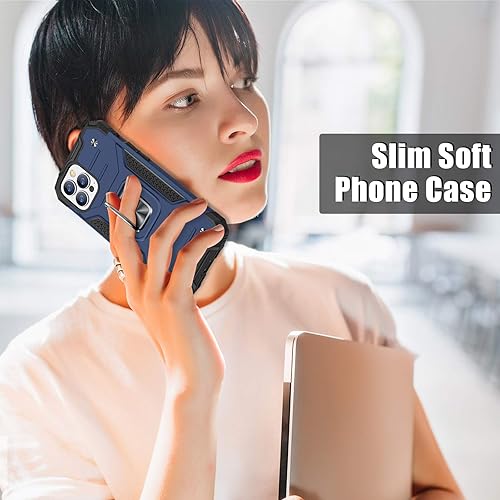 Miniatura 38 de JAME Funda para iPhone 12 Pro Max con protectores de pantalla, 2 unidades, protección contra caídas de grado militar, fundas protectoras