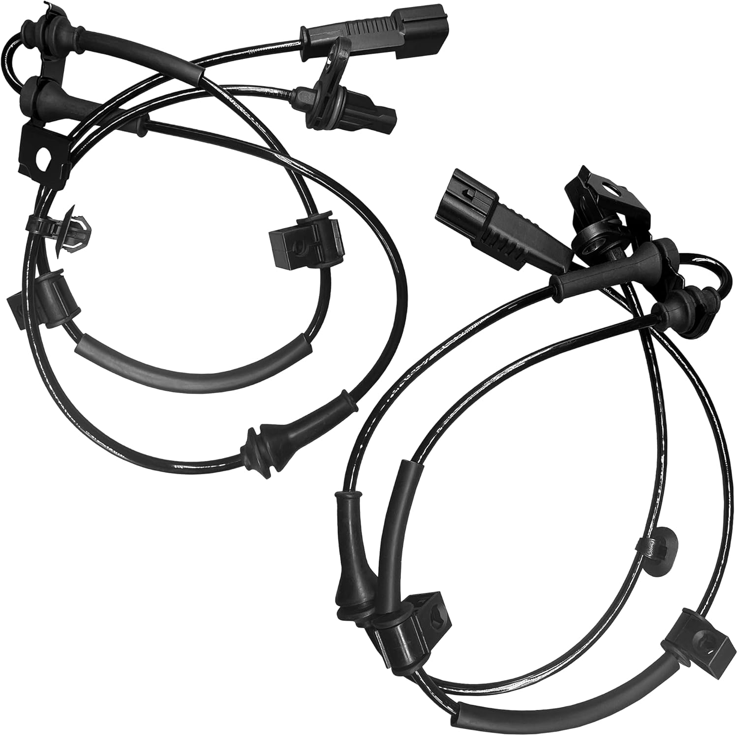 2 Pcs New ABS Wheel Speed Sensors Front Left & Front Right Compatible with Hyundai Tucson (2016-2021) / Kia Sportage (2017-2022) - Replaces OE Numbers 95670-D3000 & 95671-D3000