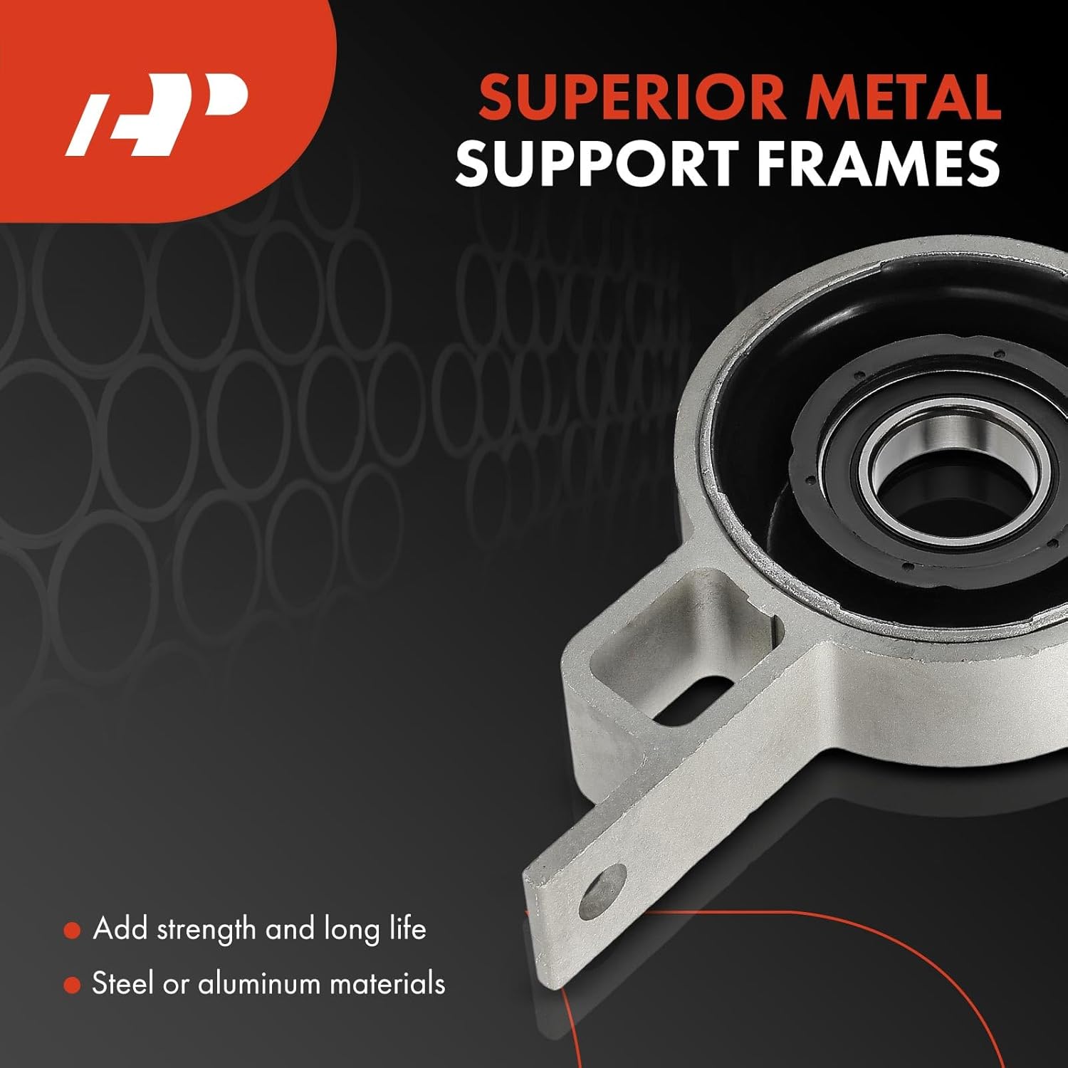 A-Premium Rear Drive Shaft Center Support Bearing Compatible with Ford Edge 2015-2016 2.7L, Edge 2015-2018 2.0L & Lincoln MKX 2016, AWD, Replace# F2G34K145CC, F2G34K145CB, Driveshaft Carrier Bearing