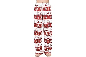 Plush Pajama Pants: Comfort Meets Style for Cozy Christmas Moments