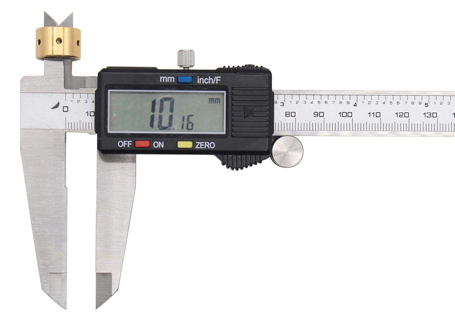 12" / 300mm Digital Caliper with Large LCD Display – Inch/Metric/Fraction Conversion, ±0.0015" Accuracy, Stainless Steel Electronic Vernier Caliper for Professional & DIY Measurement