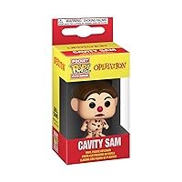 Vista 3 de Funko Pop! Llavero: Operación Juego - Cavity Sam, 2 pulgadas