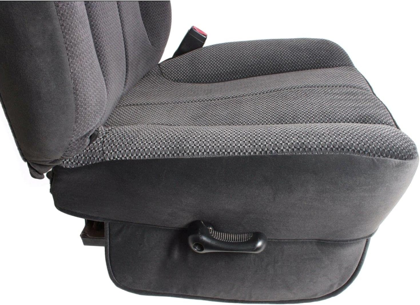 Priprilod Cloth Dark Gray Passenger Side Bottom Replacement Seat Cover Compatible with Dodge Ram 1500 2500 3500 2003 2004 2005 SLT SLT Plus Sport 4X4 2WD Single-Cab Quad-Cab Gas Cummins Diesel
