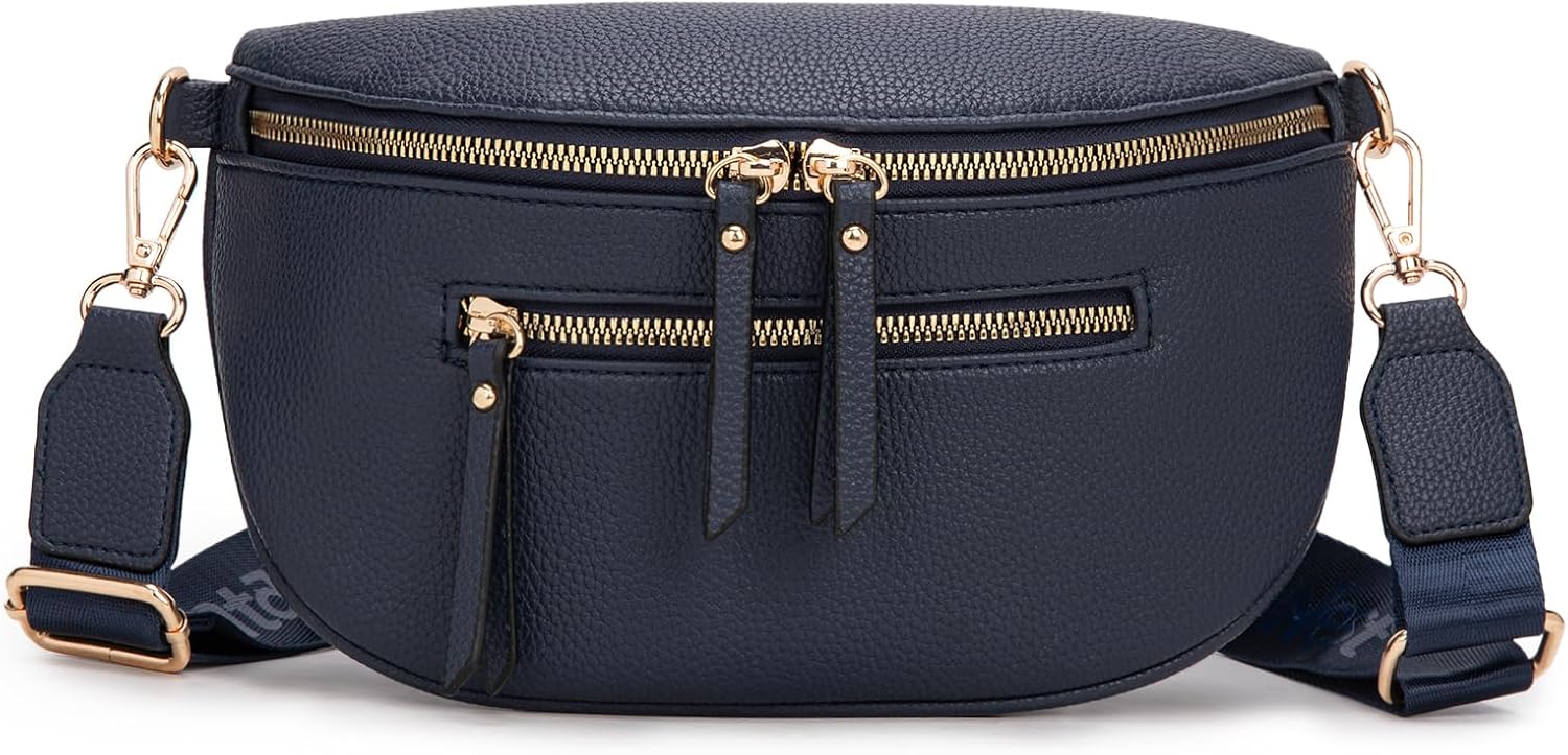 Montana West Crossbody Bags for Women Bum Bag Sling Purse with Adjustable Strap