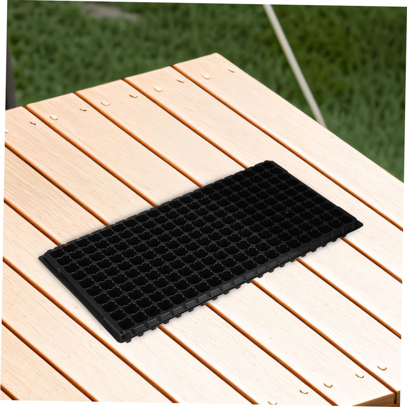 Gatuida Plateau de Culture PVC Noir 10 Pièces, 200 Alvéoles pour Semis