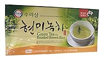 Vista 1 de Surasang - Té coreano (té verde con arroz integral tostado, 1 paquete)