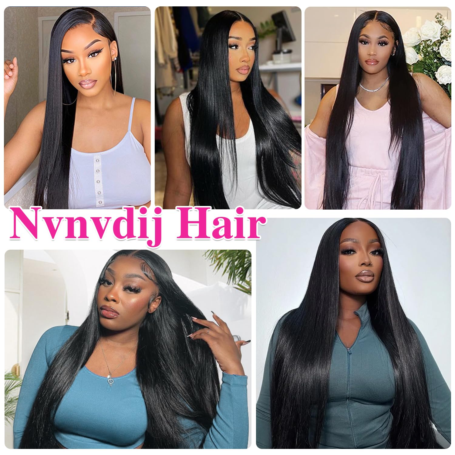 Straight Bundles Human Hair 26 Inch Human Hair Bundle 100% Unprocessed Brazilian Virgin Hair 1 Bundles Human Hair Extensions for Black Women Natural Color