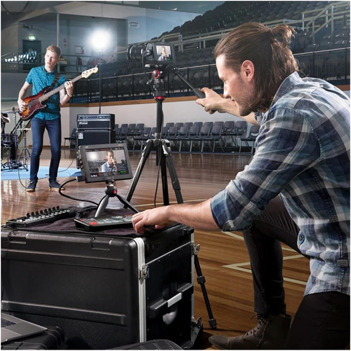 録画機能 Mini Pro BMD ミニ 工場 ライブ ストリーム スイッチャー マルチビュー