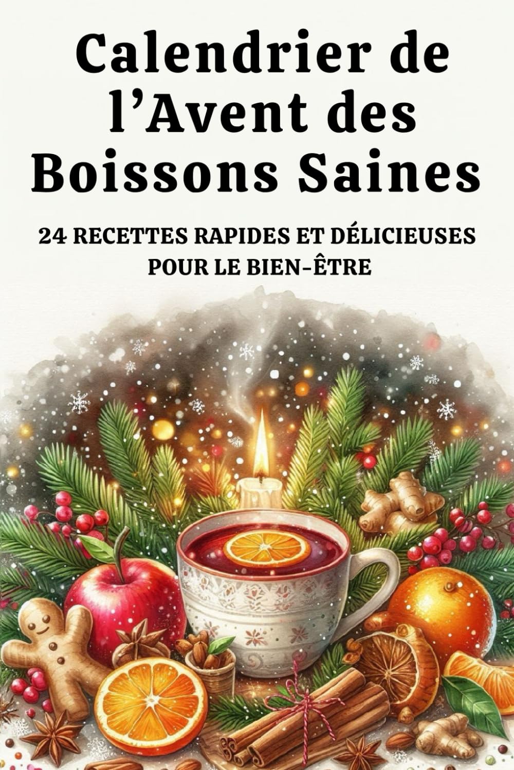 Calendrier de l’Avent des Boissons Saines – 24 Recettes Rapides et Délicieuses pour le Bien-Être: Des boissons naturelles, colorées et pleines ... pour les amateurs de santé et de bien-être.