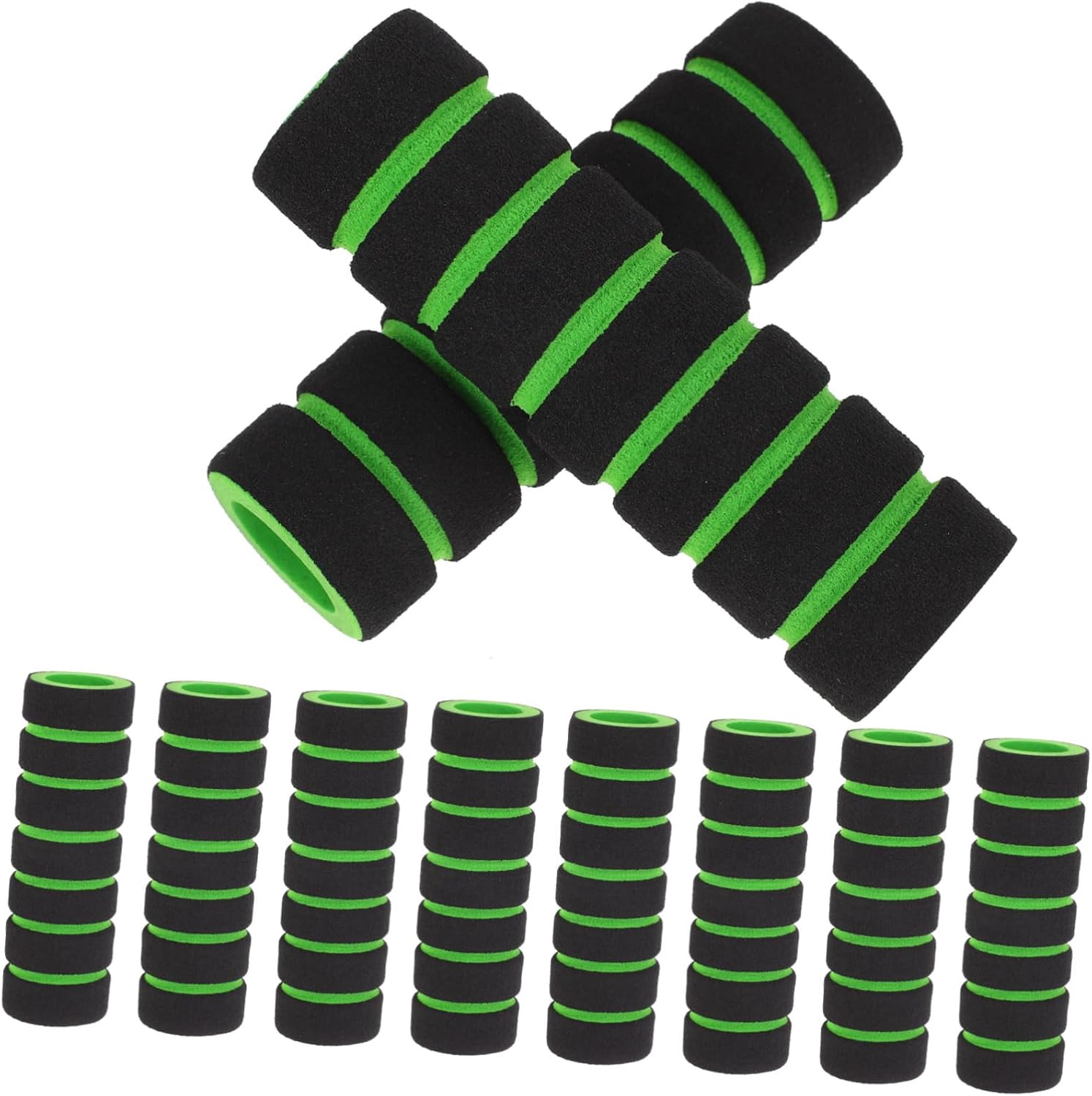 10Pcs Leg Extension Machine Covers Sponge Roller Replacement Pads for Gym Equipment Durable Sleeves for Weightlifting Home Use Easy to Clean Maintain Prevent