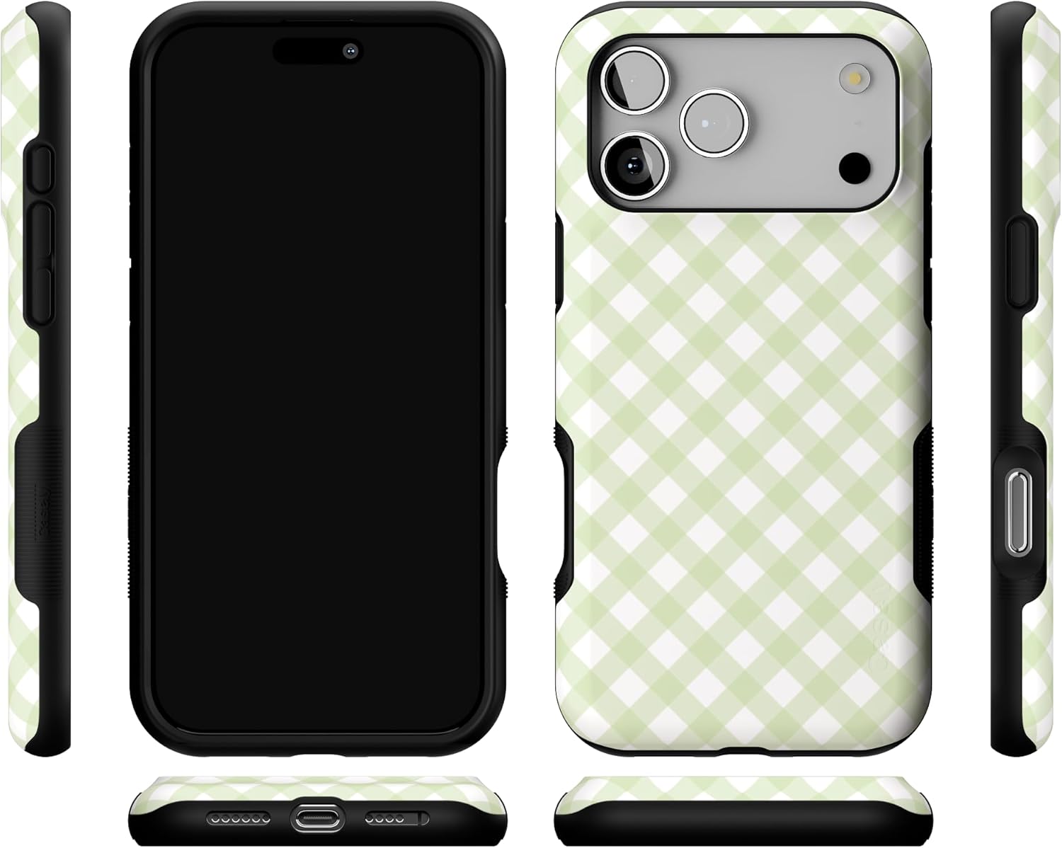 Casely iPhone 17 Pro Max Case | Mint Lattice | Sunday Best�| Bold Protective Design | MagSafe Compatible Design
