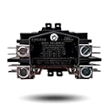 Migro 1 Pole 40 AMP Heavy Duty AC Contactor Replaces Virtually All Residential 1 Pole Models C140A Equivalent (5- Year Warranty Upgraded Increased Silver Alloy Content up to 27% (AgCdO12))