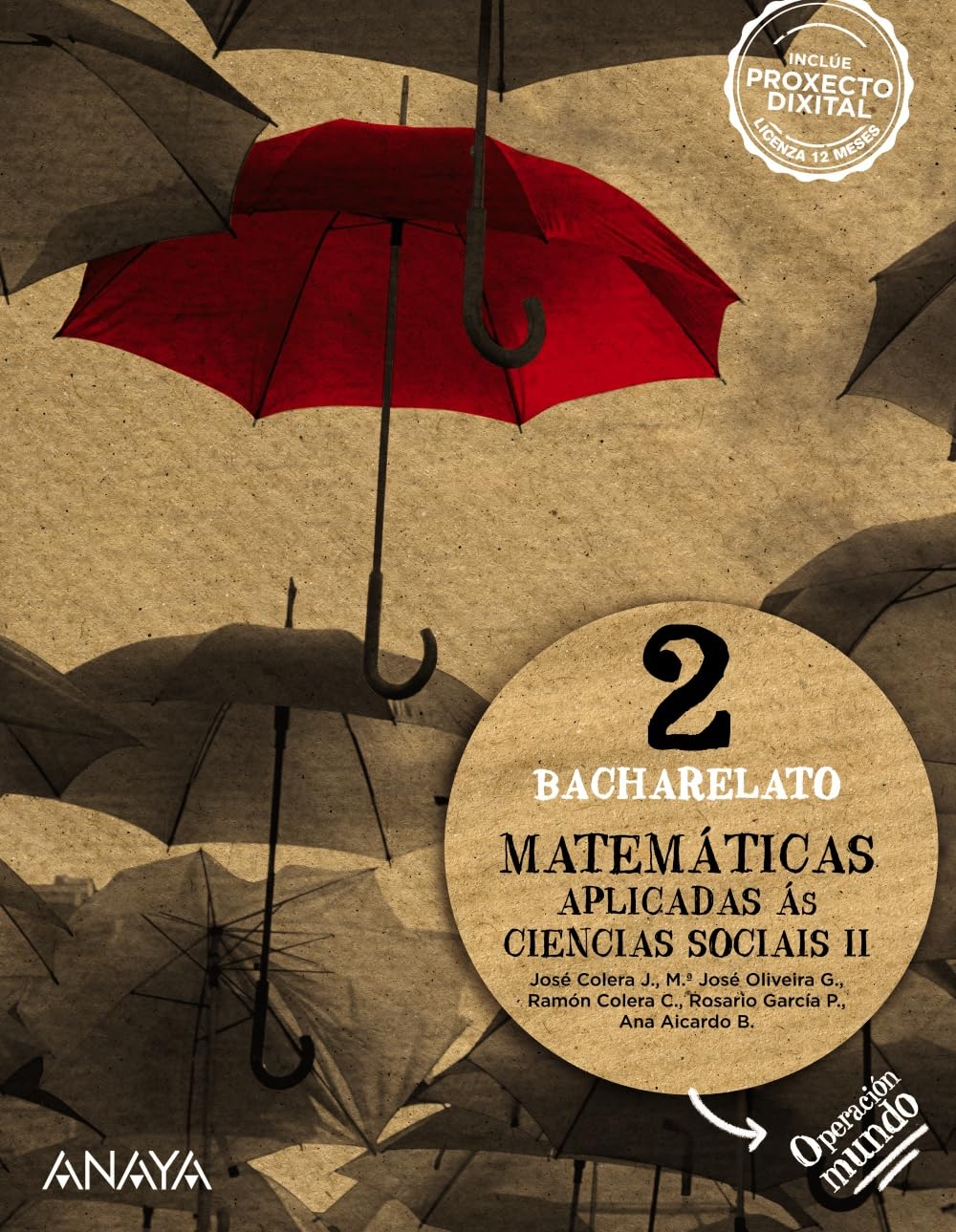 Matemáticas aplicadas ás Ciencias Sociais II. (Operación Mundo)