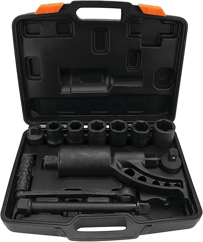 Performance Tool M208 Llave multiplicadora de par de 3,688 pies/libras - Multiplicador de par de torsión Llave de tuerca de 1 pulgada Amplificador